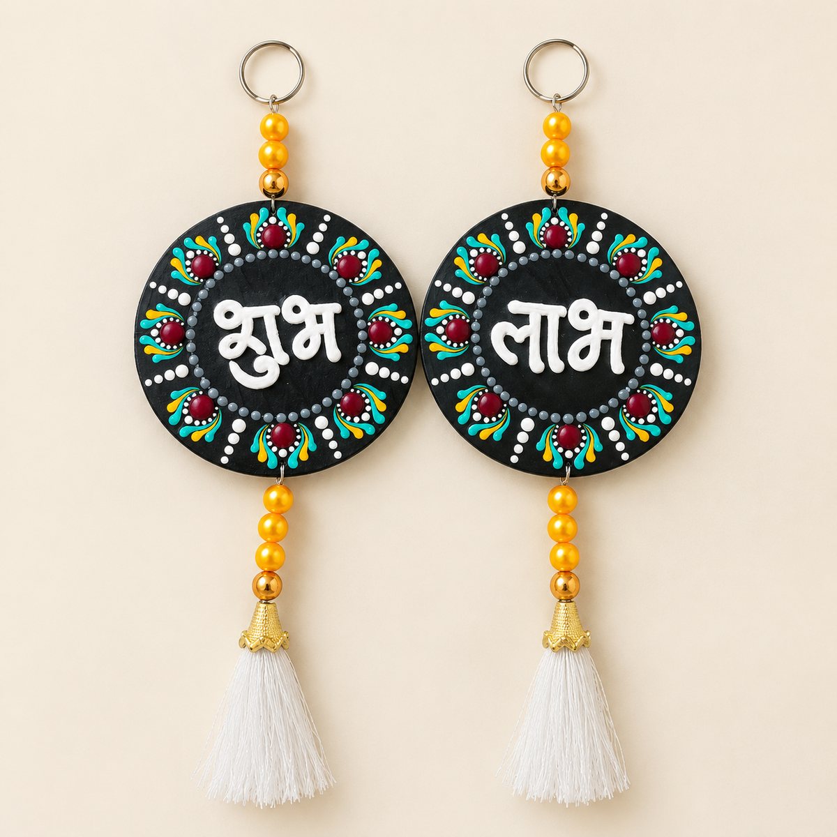 Handcrafted Mandala Shubh Labh Hanging